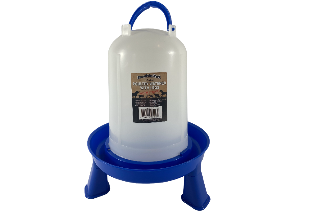 1 Gallon Poultry Waterer With Legs