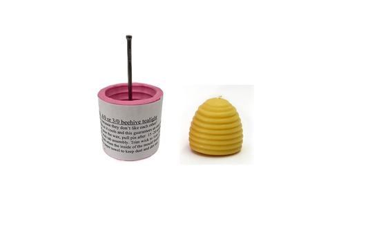 Beehive Tealight Candle Mold - Large
