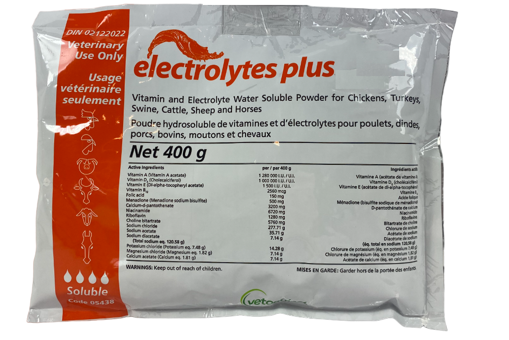 Vetoquinol - Electrolytes Plus - 400g