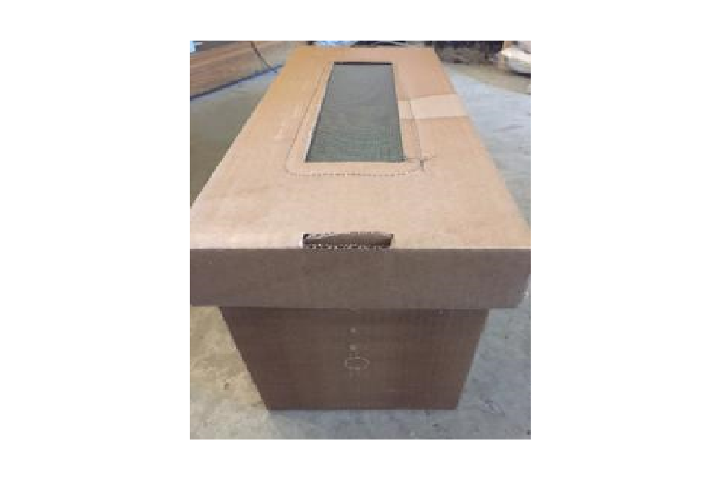 Cardboard Nuc Box with Vent